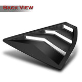 For 2022-2023 Subaru WRX Sedan Carbon Style Side Window Louvers Scoop Cover Vent