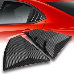For 2022-2023 Subaru WRX Sedan Carbon Style Side Window Louvers Scoop Cover Vent