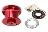 For 1989-1998 Nissan Maxima Red T6061 Aluminum Steering Wheel 6-Hole HUB Adapter