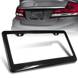 1 piece X Type-1 Real Carbon Fiber License Plate Holder Cover Frame Front Or Rear
