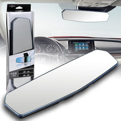 W-Power 270MM Wide Flat Interior Panoramic Rear View Clear Tint Mirror Universal