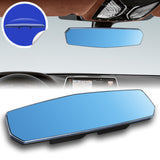 W-Power 270MM Convex Interior Panoramic Rear View Blue Tint Mirror Universal