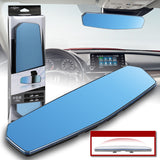 W-Power 270MM Convex Interior Panoramic Rear View Blue Tint Mirror Universal