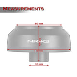 For Audi/Porsche/Volkswagen NRG Steering Wheel 6-Hole Short HUB Adapter SRK-183H