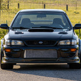 For 1997-2001 Subaru Impreza STi GC8 GF8 Black Fog Light Lamp Bumper Covers Cap