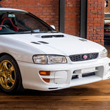 For 1997-2001 Subaru Impreza STi GC8 GF8 White Fog Light Lamp Bumper Covers Cap