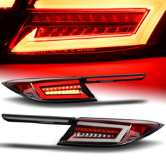 For 2022-2024 Toyota GR86 Subaru BRZ Red/Smoke DRL LED Brake Tail Lights Lamps