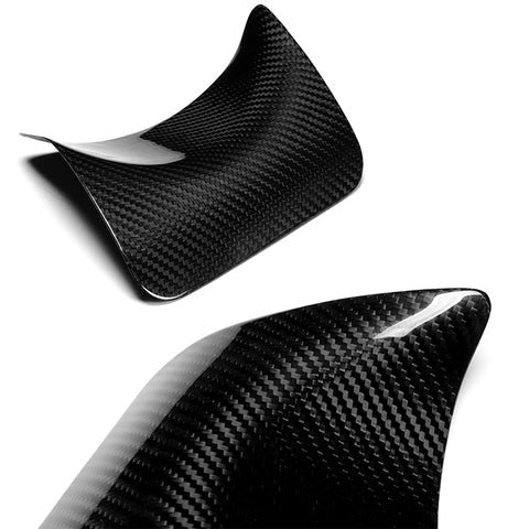 For 08-15 Evolution EVO 10 Carbon Fiber Exhaust Heat Shield Bumper Protector Set