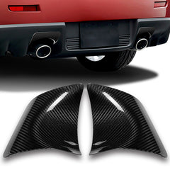 For 08-15 Evolution EVO 10 Carbon Fiber Exhaust Heat Shield Bumper Protector Set