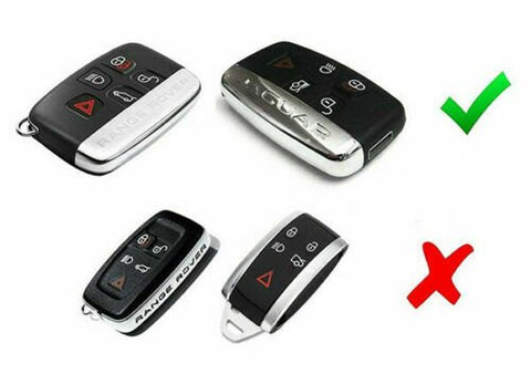 For Land Rover Range Rover Discovery/ Jaguar F-Pace F-Type XE XF XJ Real Carbon Fiber Remote Key Shell Cover