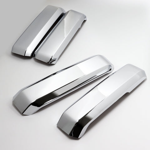 For 2015-2021 Ford F-150 Mirror Chrome Inner Door Handle Cover Trim Interior 4pcs