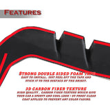For 2022-2023 Subaru BRZ/Toyota GR86 Carbon Style Side Fender Vent Garnish Trim  2pcs