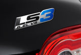 2 x LS3/6.2L/V8 Bumper/Trunk/Engine/Hood BL Aluminum Sticker Decal Emblem Badge  (one pair)