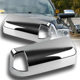 For 2010-2018 Dodge Ram 1500/ 2500/ 3500 Chrome Side Mirror Cover W/Turn Signal Cut out