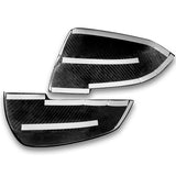 For BMW 1/3-Series F20 F21 F30 F31 F34 Real Carbon Fiber Side Mirror Cover Cap