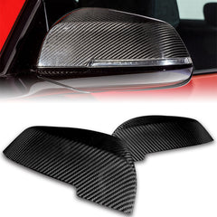 For BMW 1/3-Series F20 F21 F30 F31 F34 Real Carbon Fiber Side Mirror Cover Cap