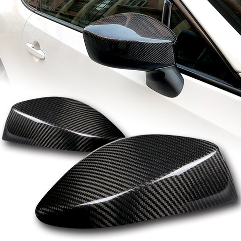 For 2013-2020 Subaru BRZ/Scion FR-S GT86 Real Carbon Fiber Side Mirror Cover Cap