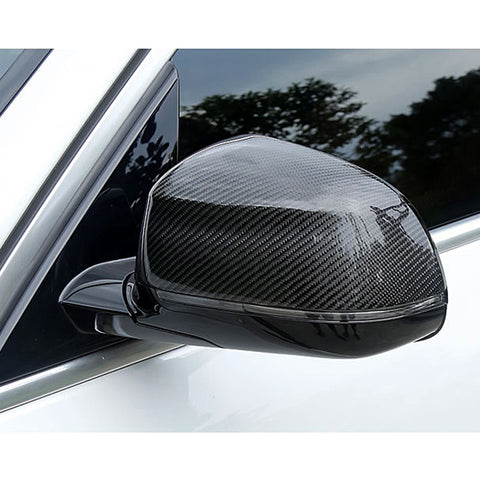 For 2014-2018 BMW X3 X4 X5 X6 100% Real Carbon Fiber Side Mirror Cover Cap 2 pcs