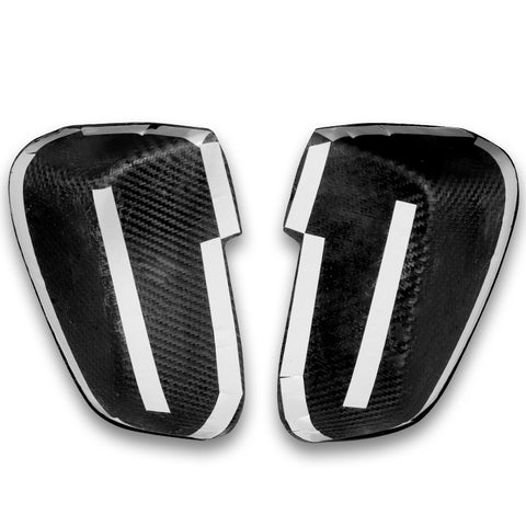 For 2014-2016 BMW F10 F11 5-Series 100% Real Carbon Fiber Side Mirror Cover Cap