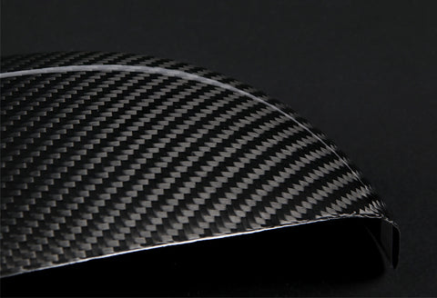 For 2012-2013 Honda Civic 9Th Gen Real Carbon Fiber Side View Mirror Cover Cap Kit  2pcs