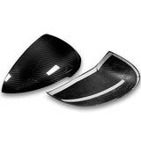 For 2015-2020 Porsche Macan 100% Real Carbon Fiber Side View Mirror Cover Cap 2 pcs
