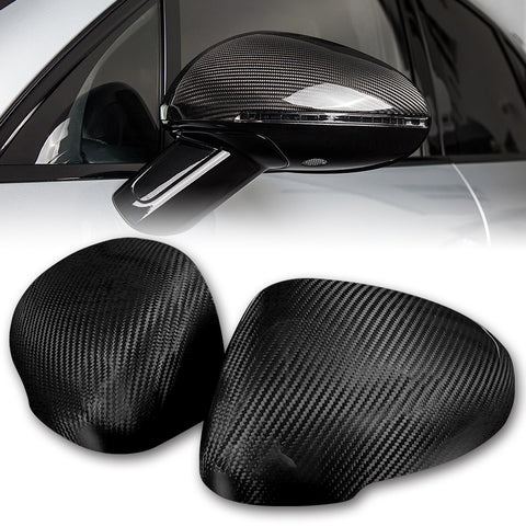 For 2015-2020 Porsche Macan 100% Real Carbon Fiber Side View Mirror Cover Cap 2 pcs