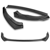 For 2011-2013 Scion TC V-Style Matt Black Front Bumper Body Spoiler Splitter Lip  3pcs