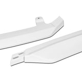 For 2021-2023 Lexus IS300 IS350 Base V-Style Painted White Front Bumper Lip  3pcs