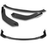 For 2019-2022 Toyota Corolla Hatchback TS-Style Carbon Painted Front Bumper Lip  3pcs