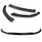 For 2013-2014 Ford Mustang GT-Style Painted Black Color  Front Bumper Splitter Spoiler Lip