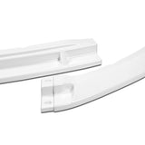 For 2013-2014 Ford Mustang GT-Style Painted White Color Front Bumper Splitter Spoiler Lip