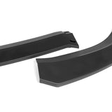 For 2015-2021 Chrysler 300 STP-Style Matt Black Front Bumper Body Spoiler Lip + Side Skirt Rocker Winglet Canard Diffuser Wing  Body Splitter ABS (Matte Black) 5PCS