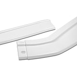 For 2016-2019 Lexus GS-Series Painted White Color  V2-Style Front Bumper Body Spoiler Lip