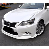 For 2013-2015 Lexus GS350 GS450h Base Painted White Front Bumper Spoiler Lip  3pcs