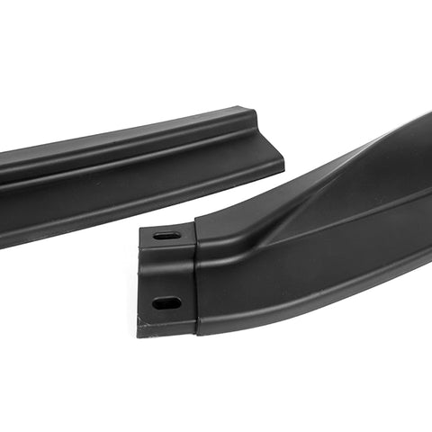 For 2013-2015 Lexus GS350 GS450h Base Black Front Bumper Splitter Spoiler Lip  3pcs