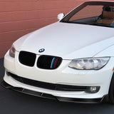 For 2011-2013 BMW 3-Series E92 E93 Real Carbon Fiber Front Bumper Spoiler Lip  3pcs
