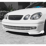 For 1998-2005 Lexus GS300 GS400 GS430 Painted White Front Bumper Spoiler Lip  3pcs
