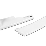 For 2008-2012 Audi A5/Quattro STP-Style Painted White Front Bumper Spoiler Lip  3pcs