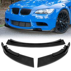 For 2017-2018 Audi A5 B9 Matt Black Front Bumper Body Kit Spoiler Splitter Lip  3pcs