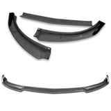 For 2007-2009 Infiniti G35 G37 4DR GT-Style Carbon Look Front Bumper Spoiler Lip  3pcs