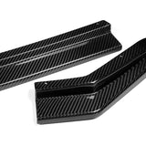 For 2017-2019 Subaru Impreza ST-Style Real Carbon Fiber Front Bumper Spoiler Lip  3pcs