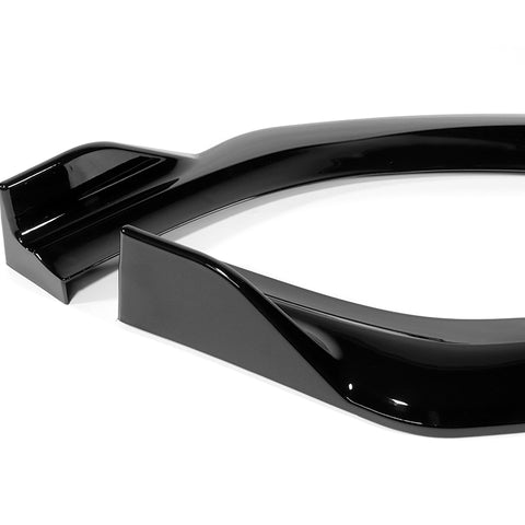 For 2011-2015 Scion xB STP-Style Painted Black Front Bumper Spoiler Splitter Lip  3pcs