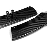 For 2022-2023 Audi S3 STP-Style Carbon Fiber Front Bumper Splitter Spoiler Lip  3pcs