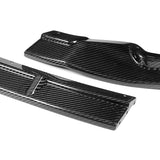 For 2013-2020 Nissan 370Z GT-Style Real Carbon Fiber Front Bumper Spoiler Lip  3pcs