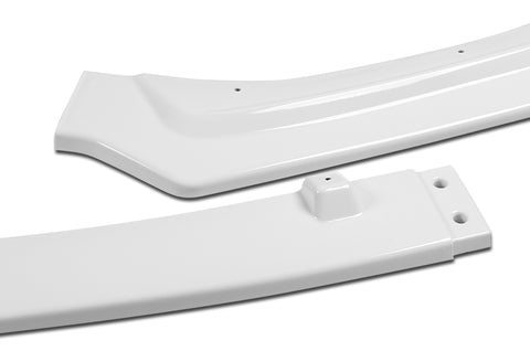 For 2018-2021 Infiniti Q50 Base/Premium Painted White Color Front Bumper Body Kit Lip 3PCS
