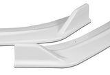 For 2013-2018 Chevy Malibu Painted White Color Front Bumper Body Kit Splitter Spoiler Lip 3 pcs