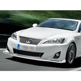 For 2011-2013 Lexus IS250 IS350 Painted White Color Front Bumper Body Splitter Spoiler Lip 3 Pcs