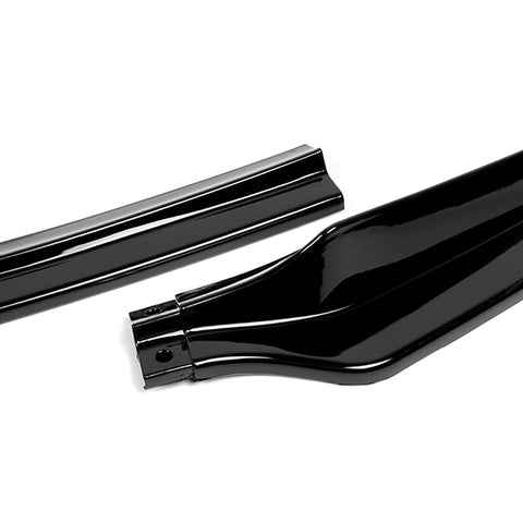 For 2020-2022 BMW 4-Series M-Sport Painted Black Color Front Bumper Splitter Spoiler Lip 3 Pcs
