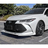 For 2019-2021 Toyota Avalon Painted White Color  Front Bumper Body Kit Splitter Spoiler Lip 3 Pcs