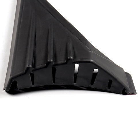 30.6" x 9.5" MP-Type Wind Unpainted Black Universal Side Skirt  Rocker Splitters Diffuser Winglet  2 Pcs